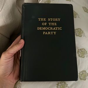 Antique the story of the Democratic Party by Henry Minor 1928